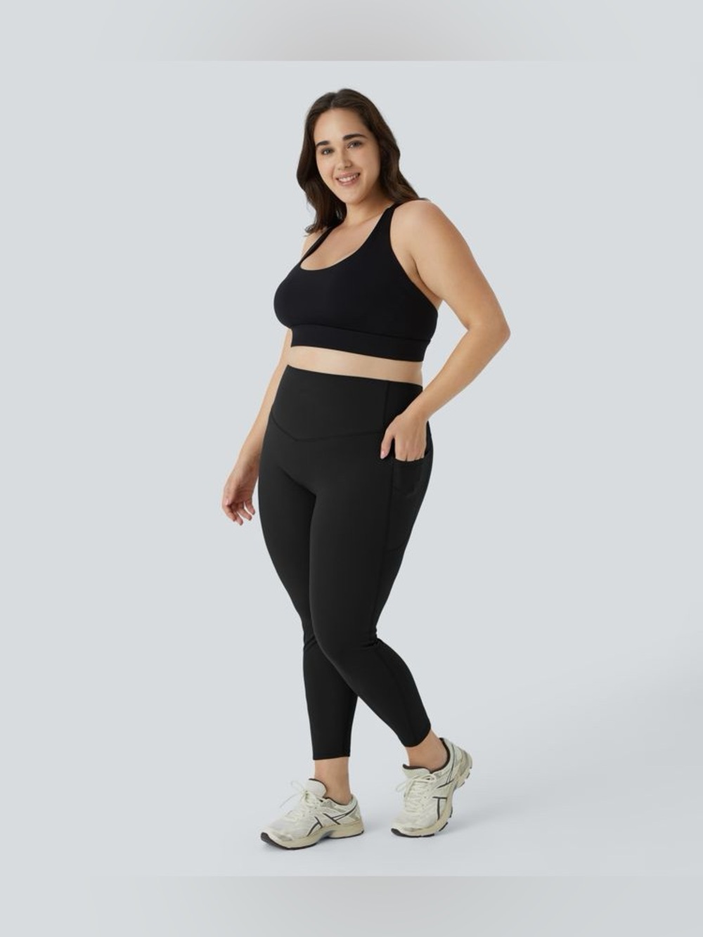 Halara UltraSculpt leggings high Waisted Tummy Control Pocket Shaping Training